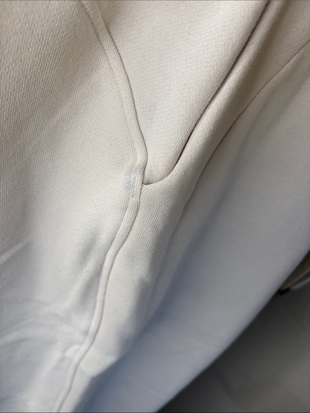 lululemon athletica White Men's Sweatpants with Drawstring Waist - Picture 6 of 6